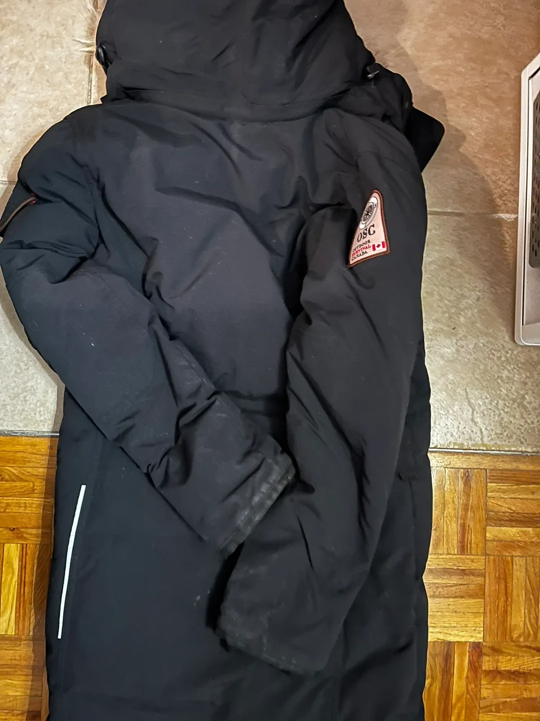 Outdoor Survival Canada (OSC) Black Parka (S) image indicator(5)