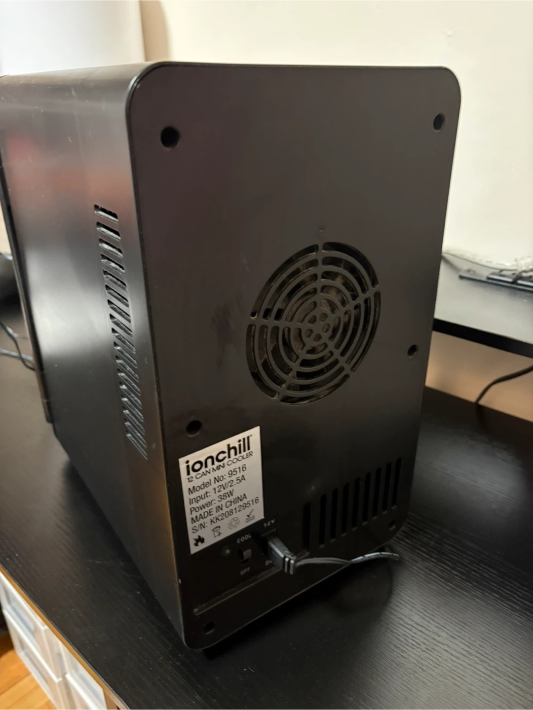 Ionchill Mini Fridge - Black - photo 4