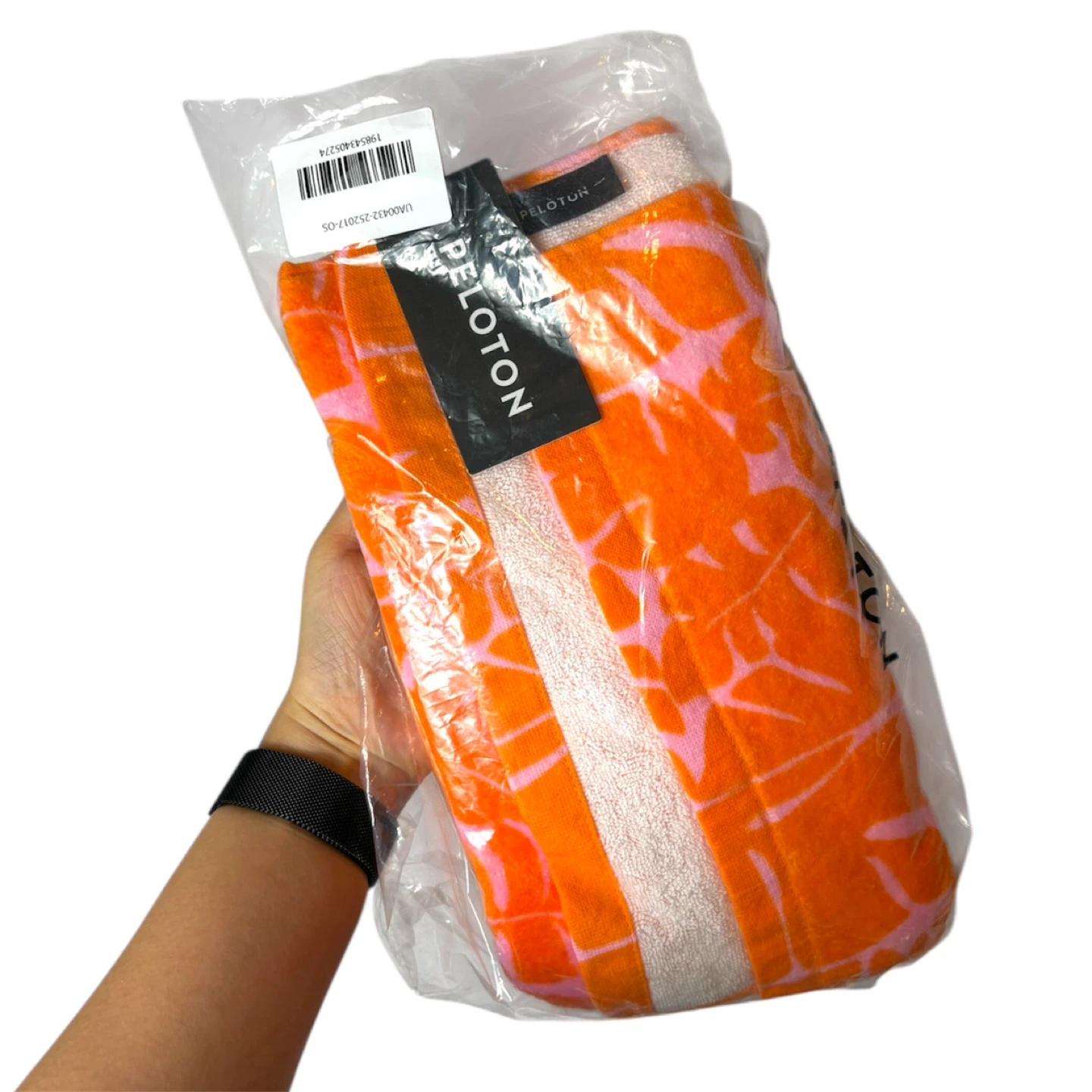 NEW Peloton Sweat Towel Single in Block Palm - photo 3