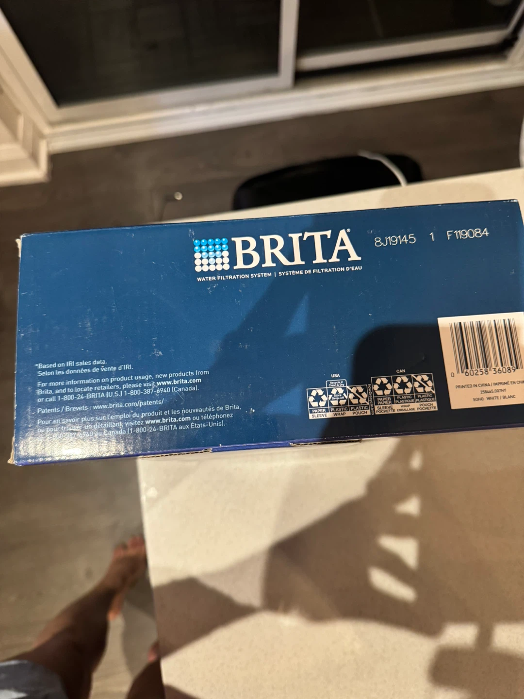 NEW- Brita Water Filtration Pitcher - 5 Cup Capacity - photo 2