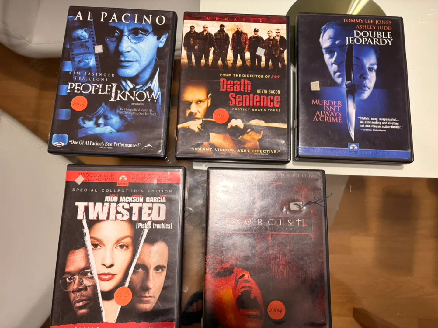Mixed Lot of 6 DVDs