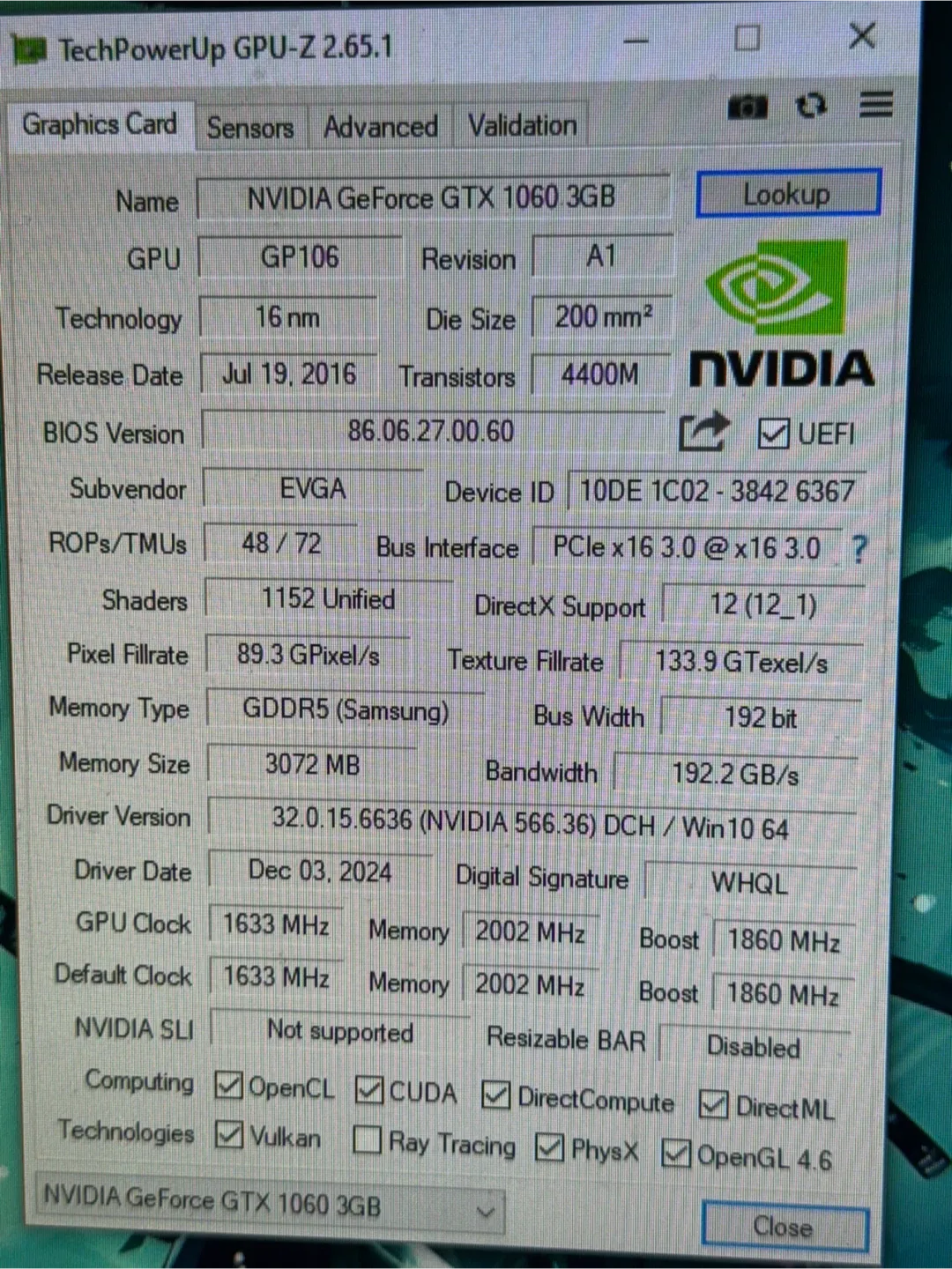 Gaming PC – GTX 1060 /  Intel Xeon E5-2643 v2/ 16GB RAM