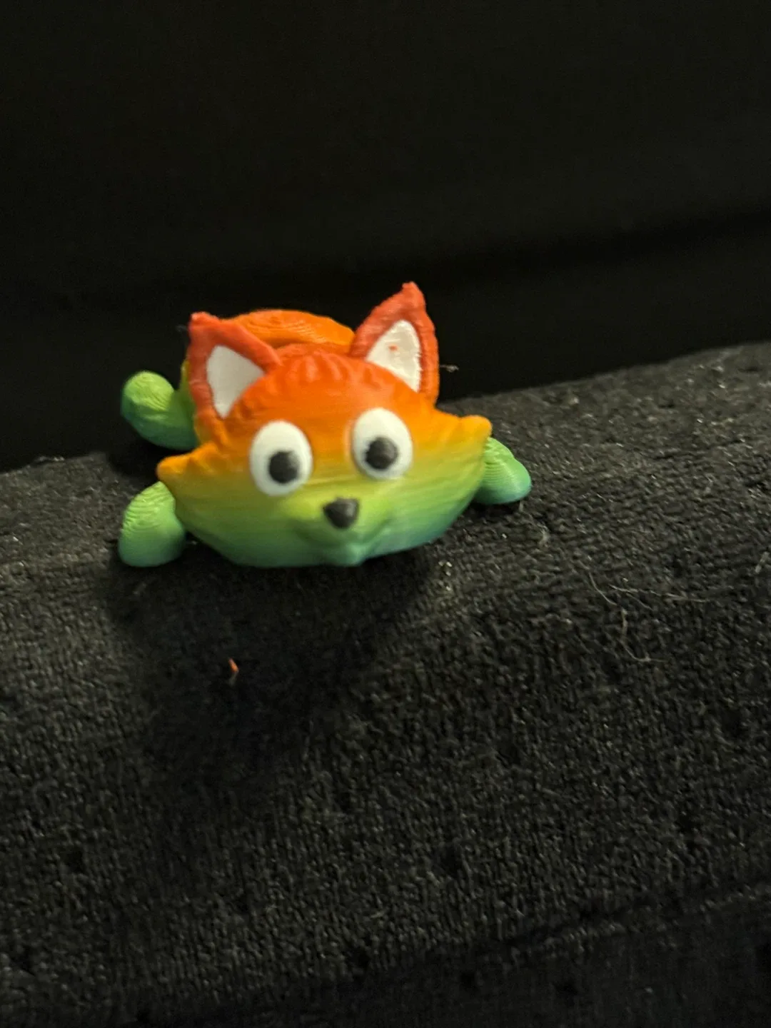 3D Printed Articulated Fox keychain / bag tag