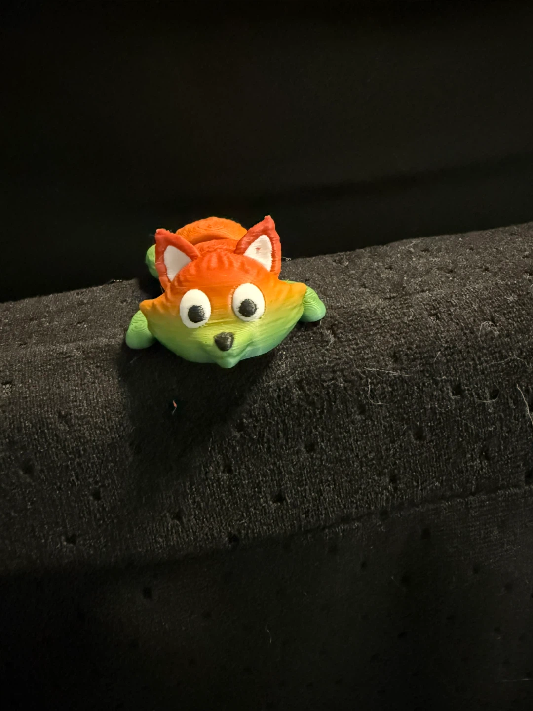 3D Printed Articulated Fox keychain / bag tag - photo 5
