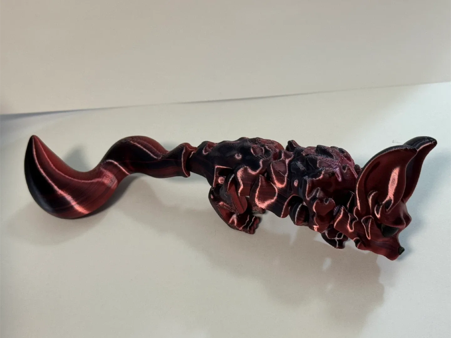 3D Printed Fox articulated Figurine - Unique Decor image indicator(3)