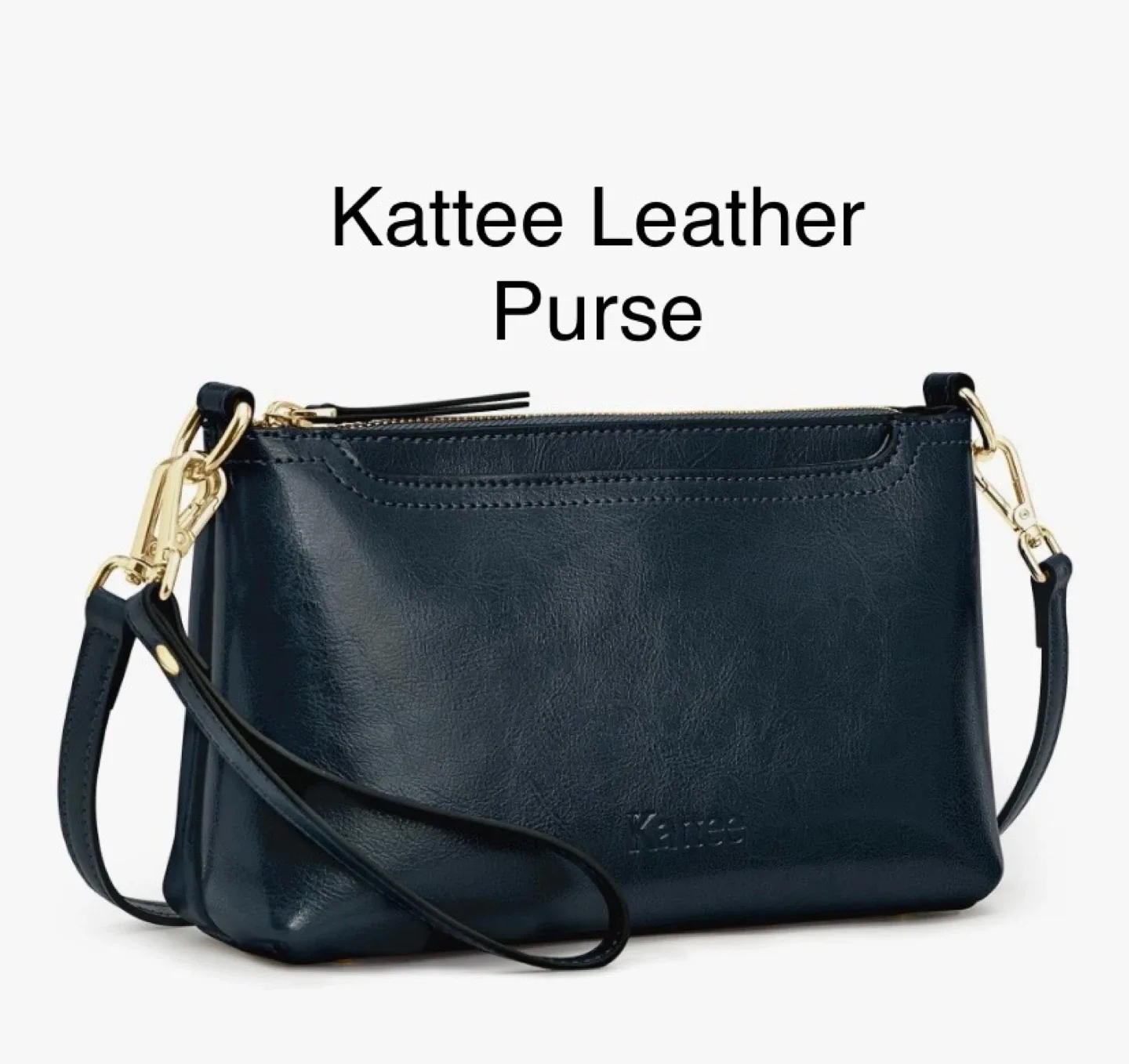 New Kattee Leather Crossbody Purse Handbag Clutch