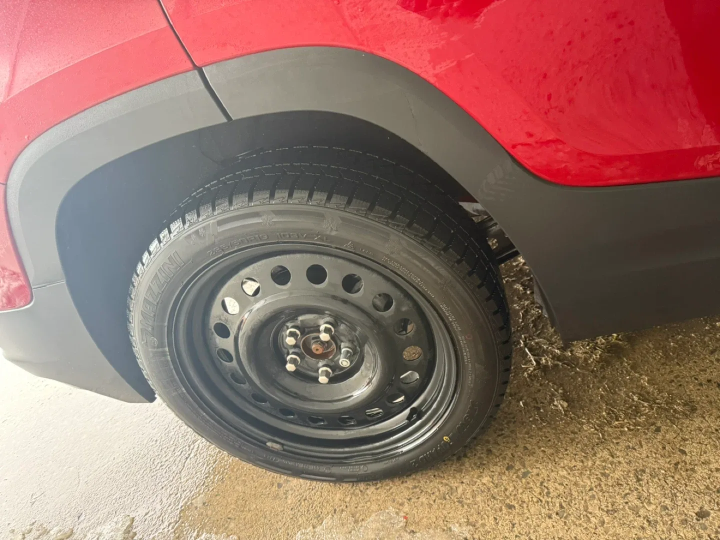 Mezzi Snow Leopard 235/55R19 Winter Tire and Rims