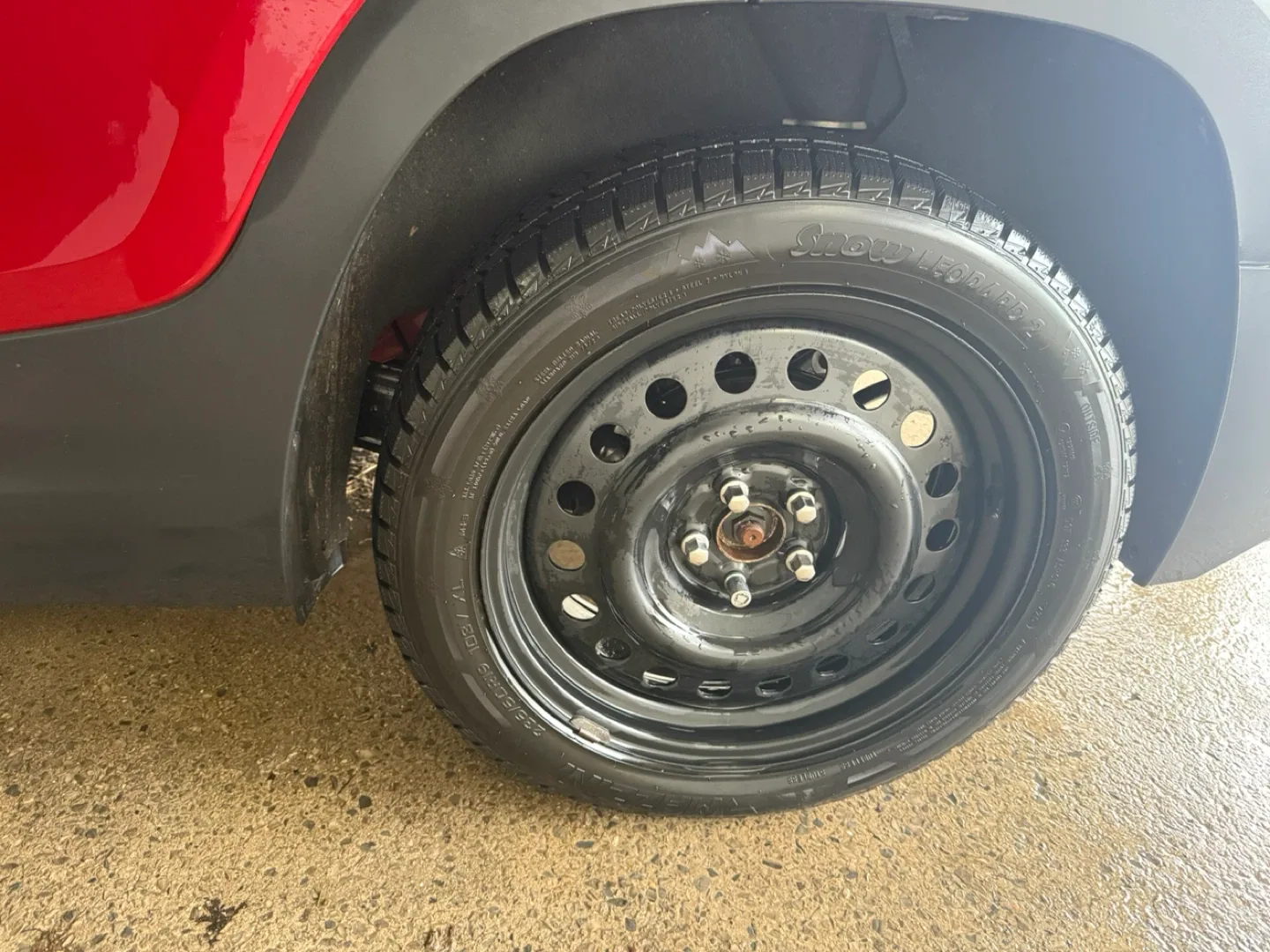 Mezzi Snow Leopard 235/55R19 Winter Tire and Rims image indicator(4)