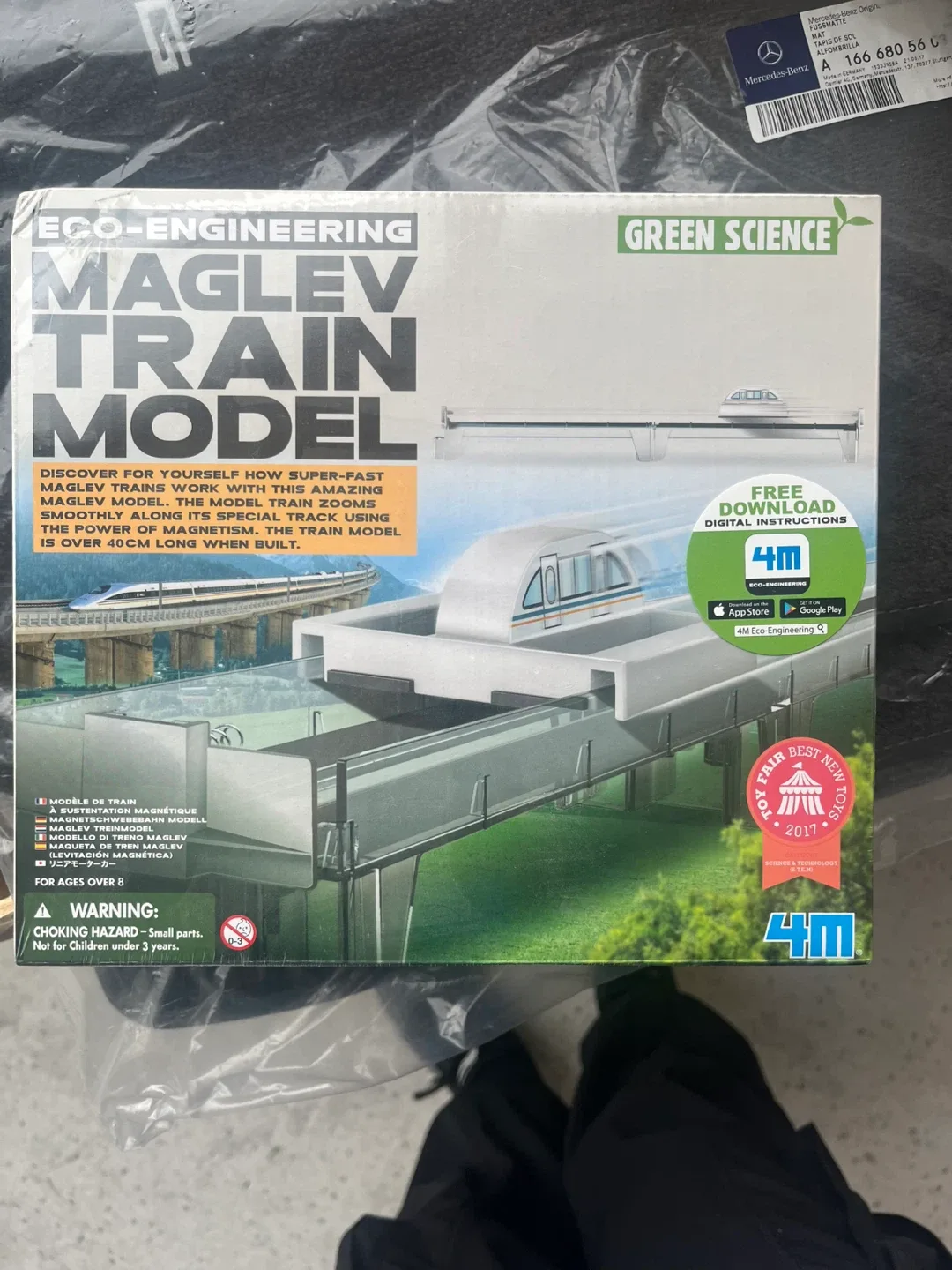 4M Green Science Maglev Train Model Kit