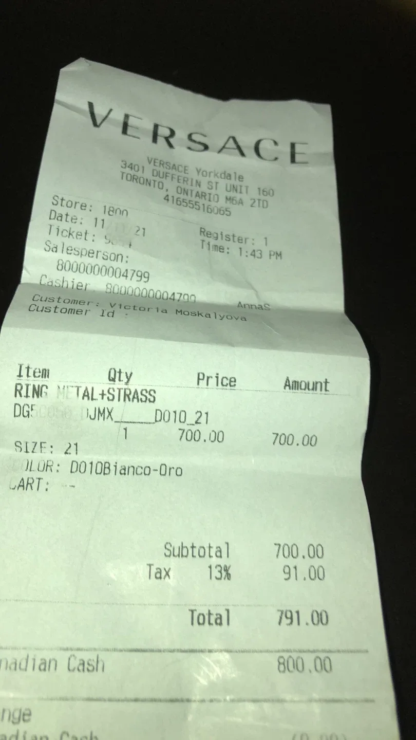 Versace Medusa Ring image indicator(4)