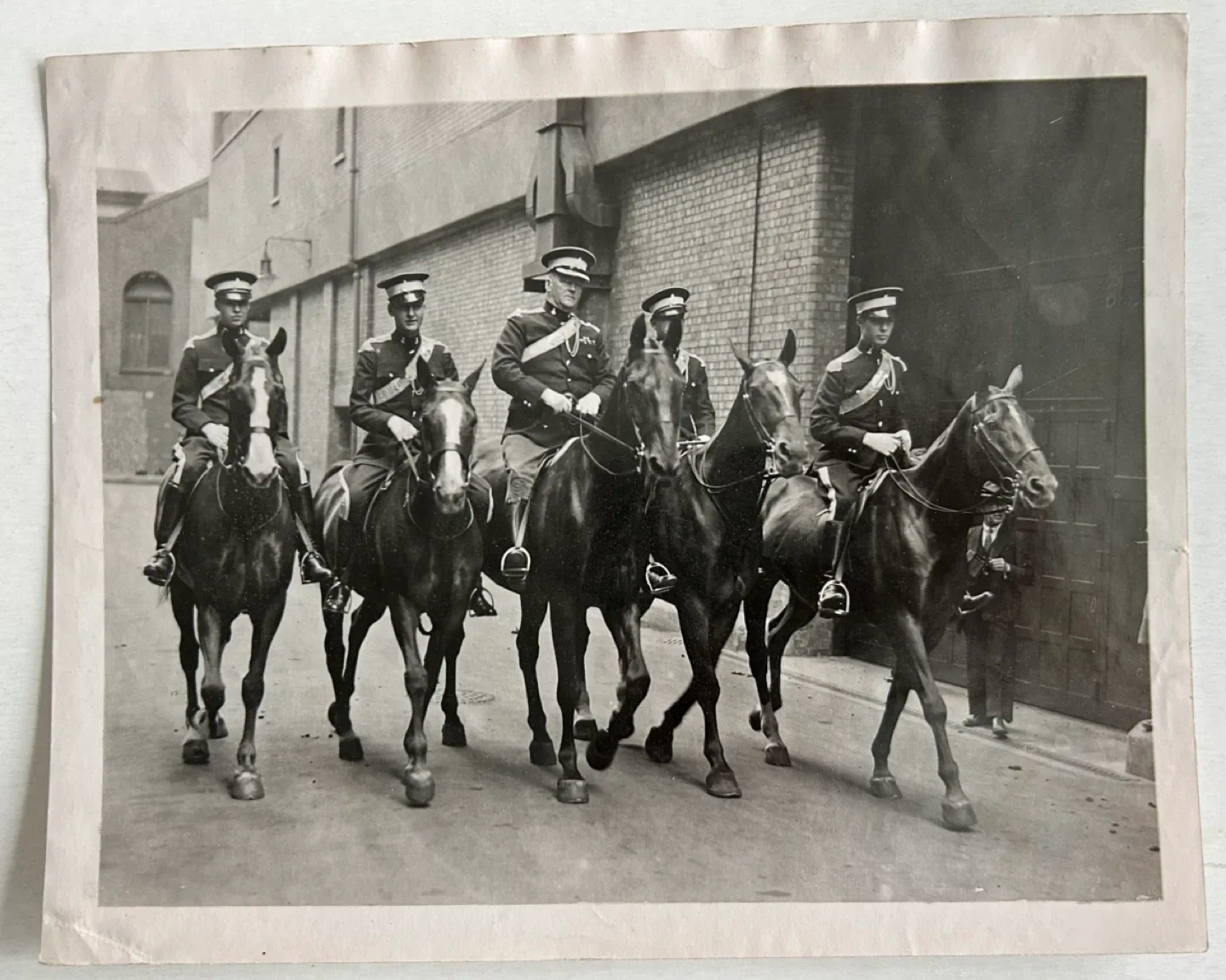 1951 Canada military history GG  vintage press photo horse