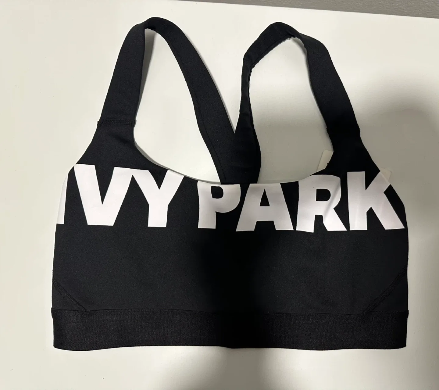 Ivy Park Black Sports Bra