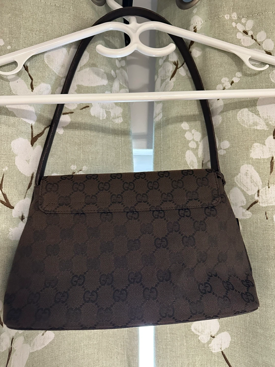 Vintage Gucci Brown Monogram Mini Shoulder Bag - photo 3