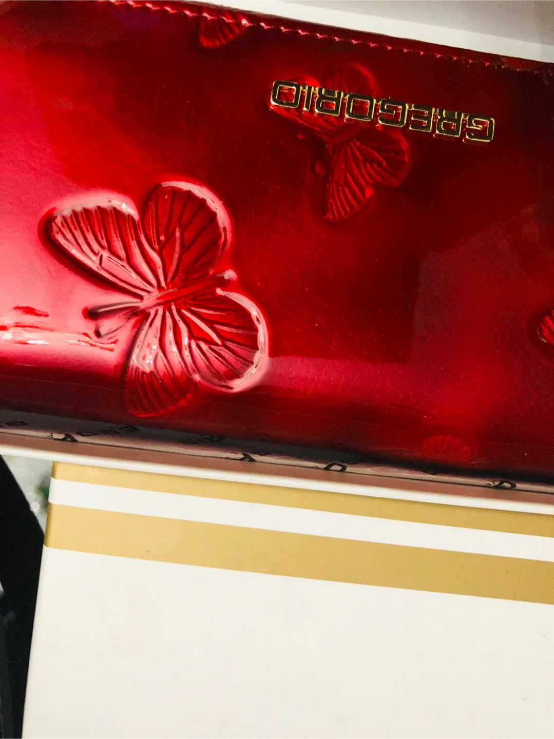 Gregorio Red Leather Wallet image indicator(2)