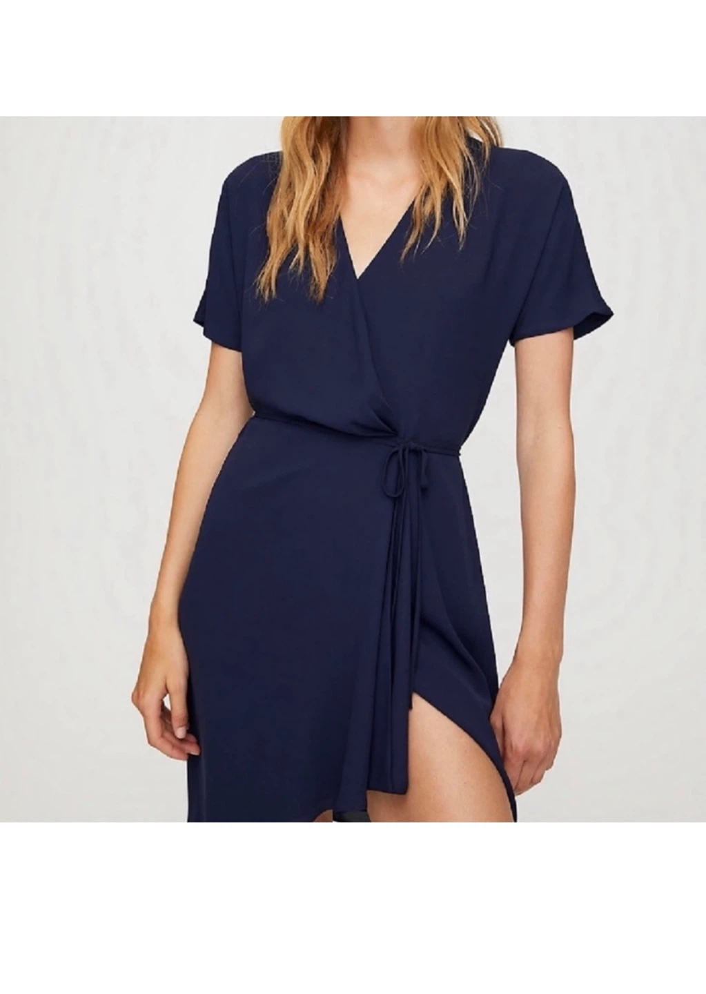 Babaton Green Wrap Dress - Size Small - photo 2