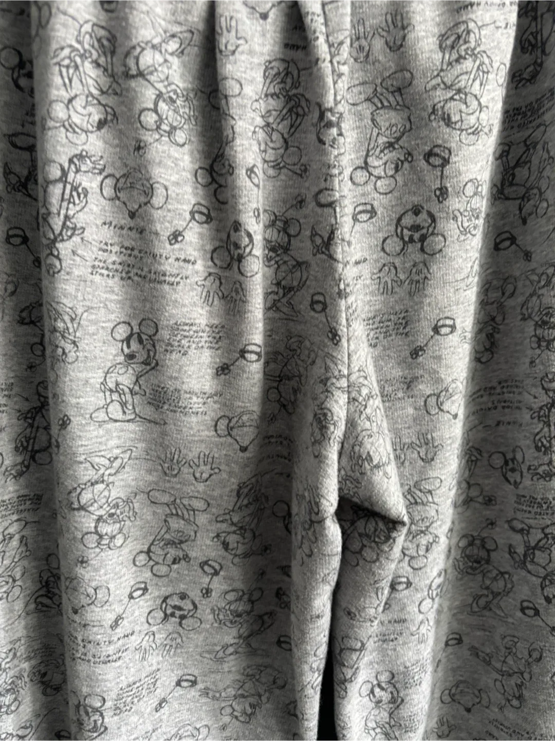 Disney Mickey Mouse Grey Sweatpants - Size M image indicator(6)