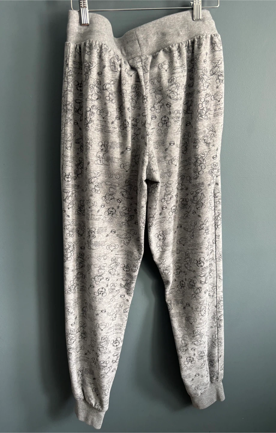 Disney Mickey Mouse Grey Sweatpants - Size M - photo 5