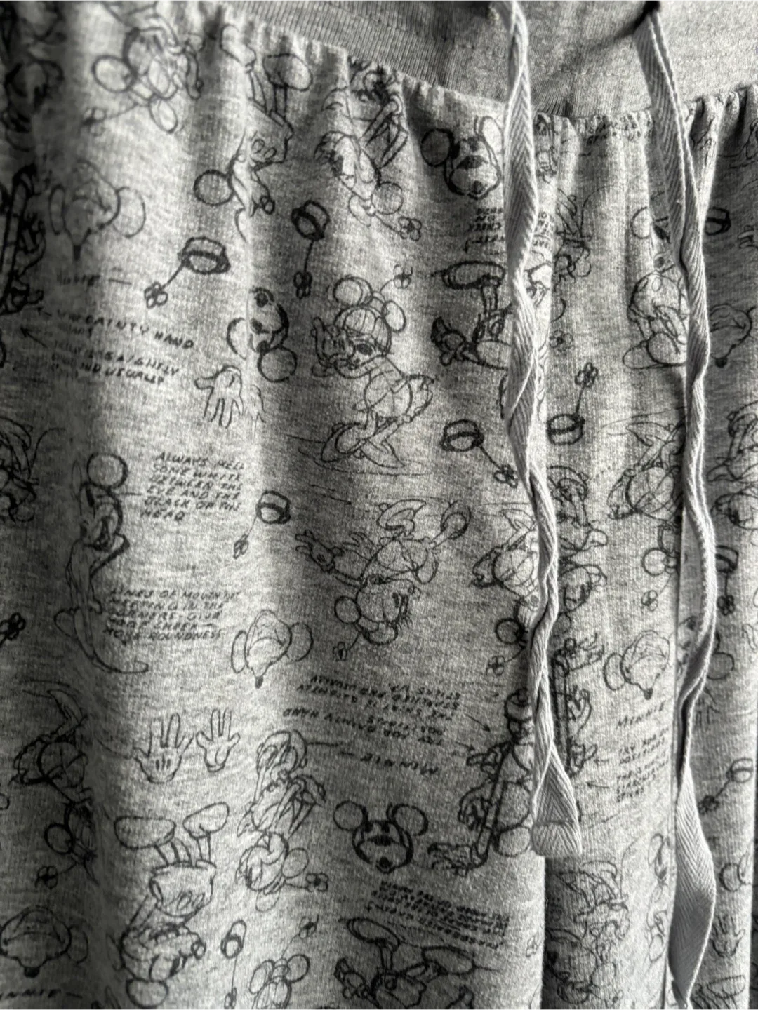 Disney Mickey Mouse Grey Sweatpants - Size M image indicator(2)