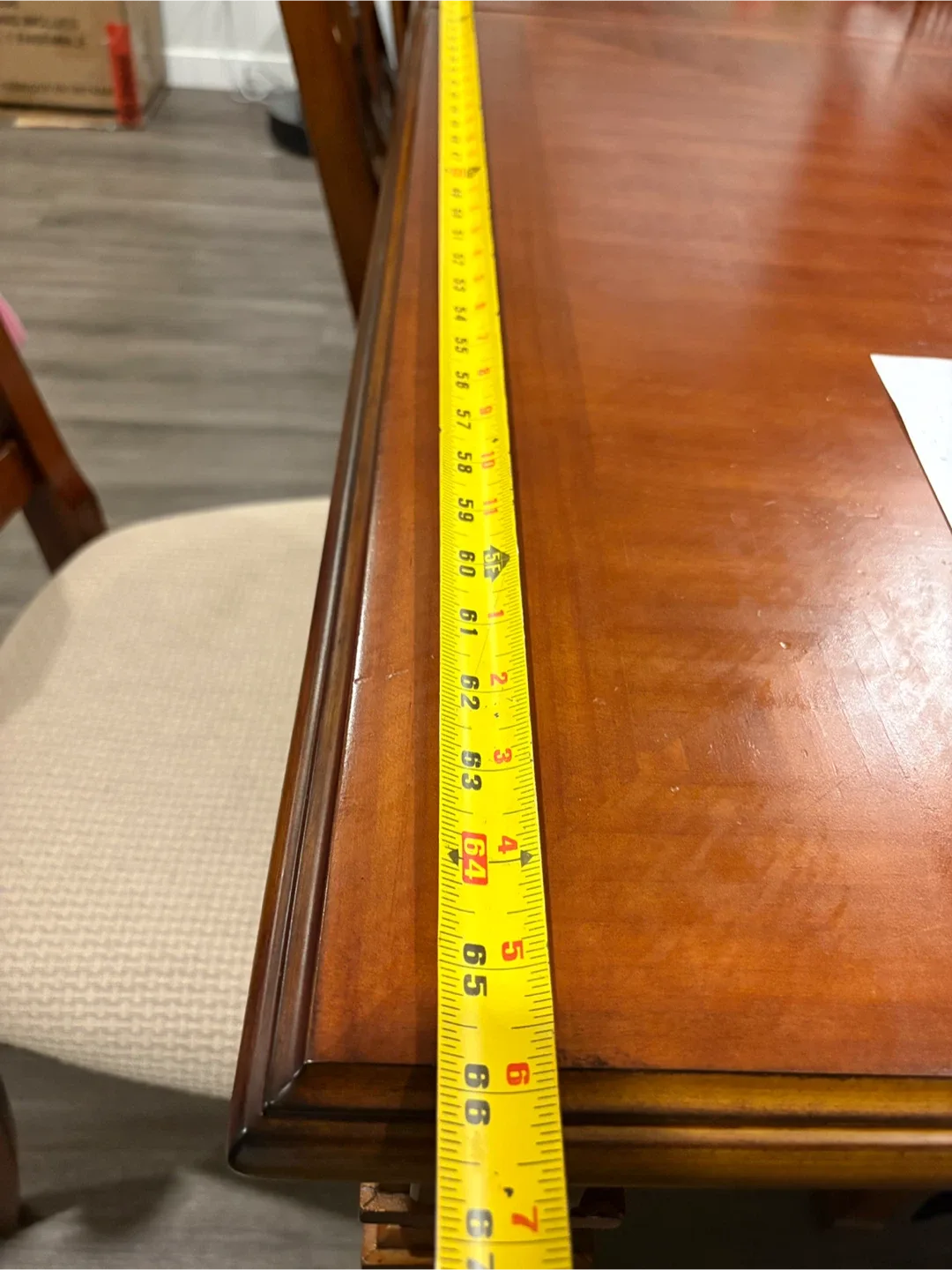 Dinning table set with extension image indicator(6)