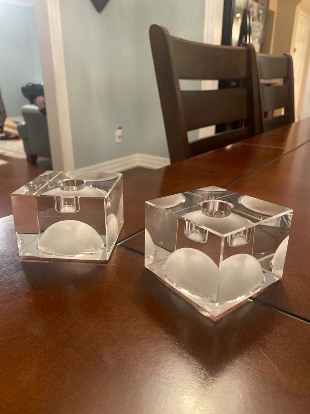 Rosenthal Studio-Line Crystal Candlestick Holders