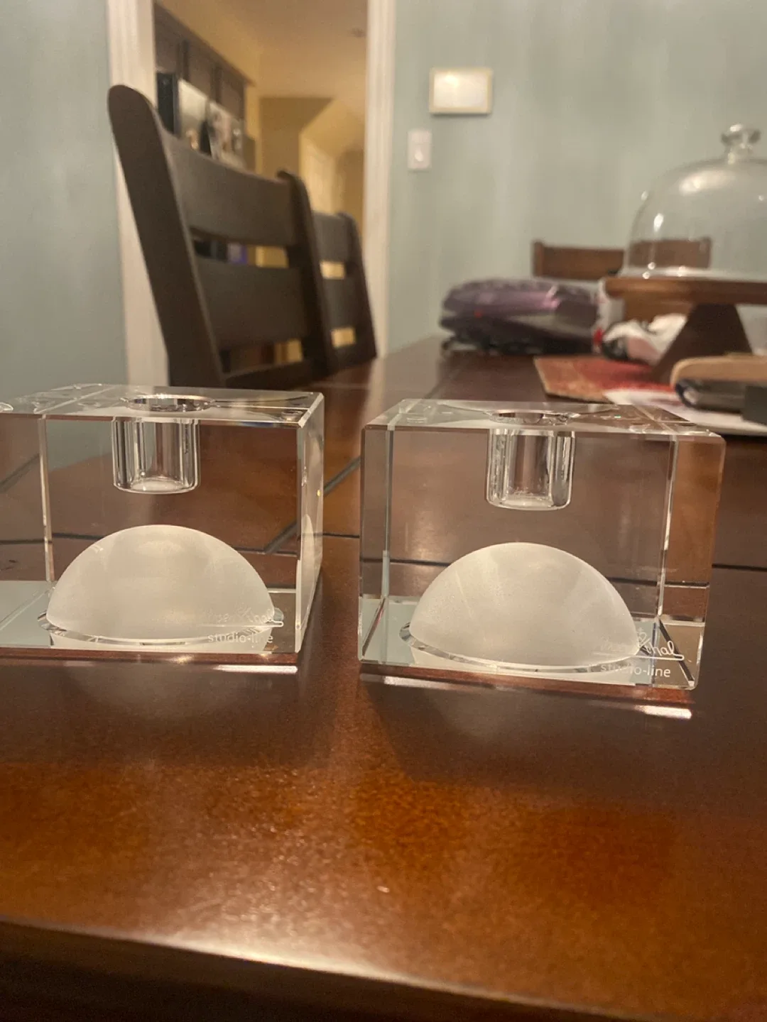 Rosenthal Studio-Line Crystal Candlestick Holders image indicator(4)