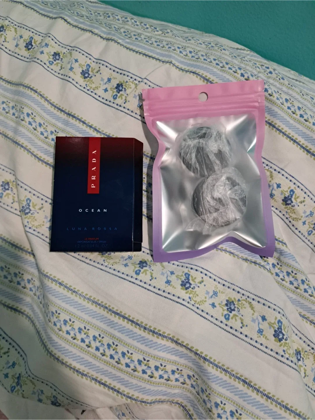 Prada Luna Rossa Ocean Eau de Parfum & Cosmetic Jars #Clearout