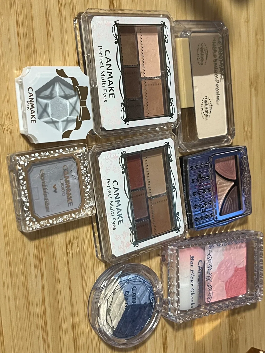 Canmake Eyeshadow Palettes set