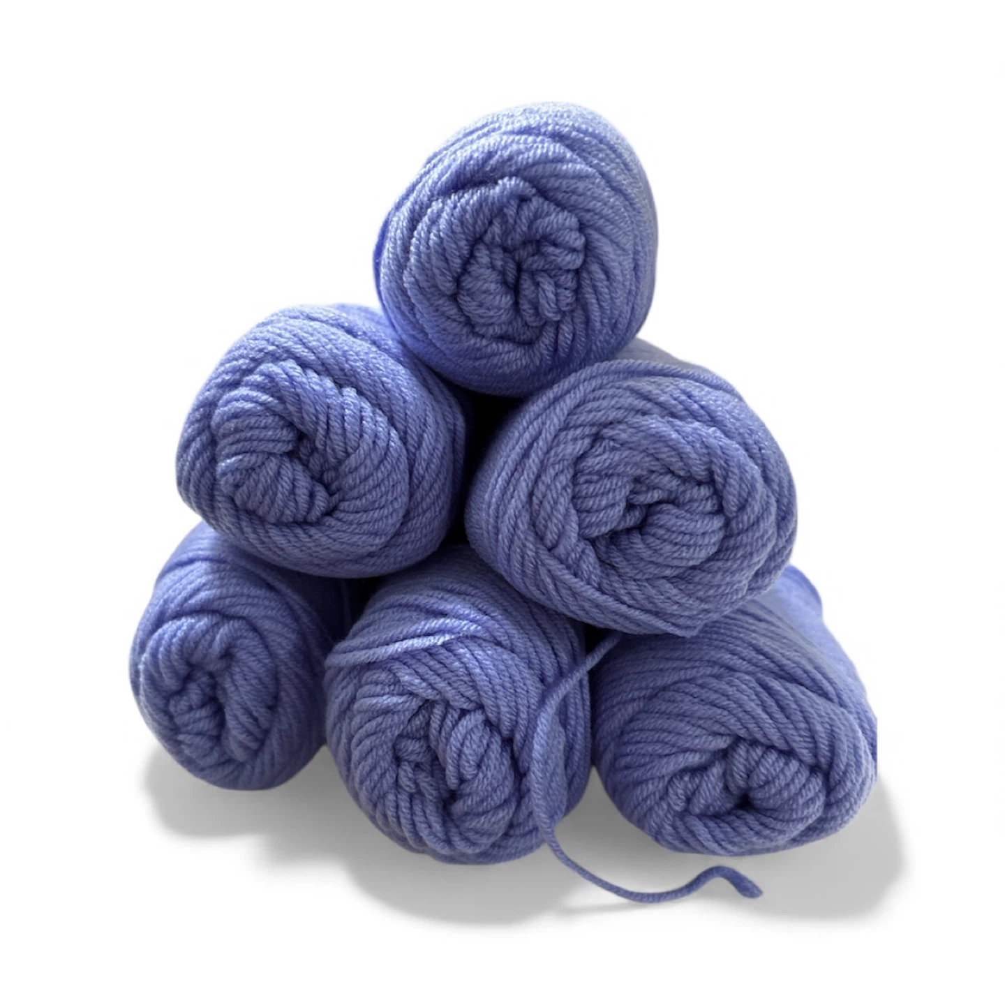 6 Skeins Blue Purple Yarn - photo 3