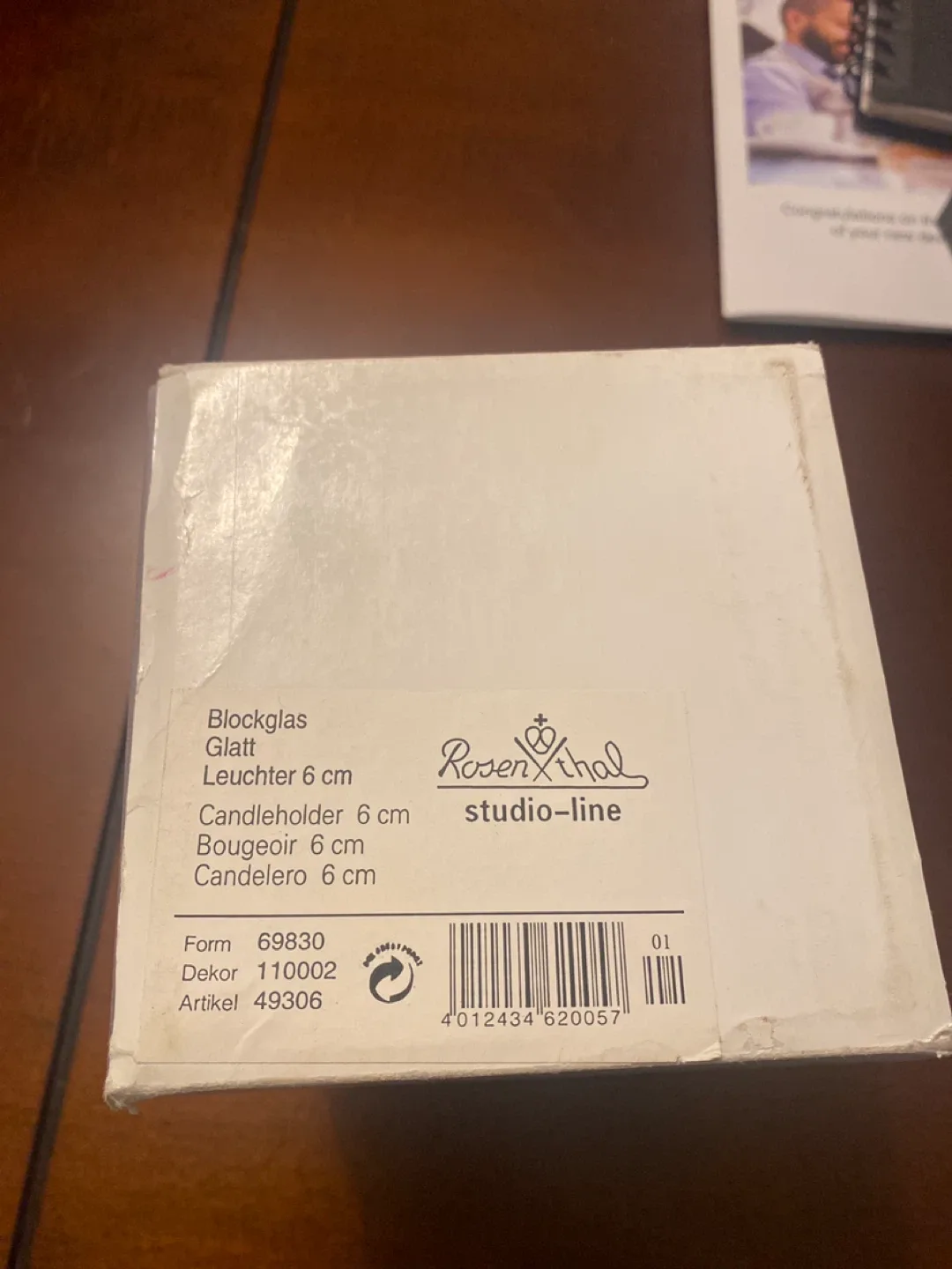 Rosenthal Studio-Line Crystal Candlestick Holders image indicator(6)