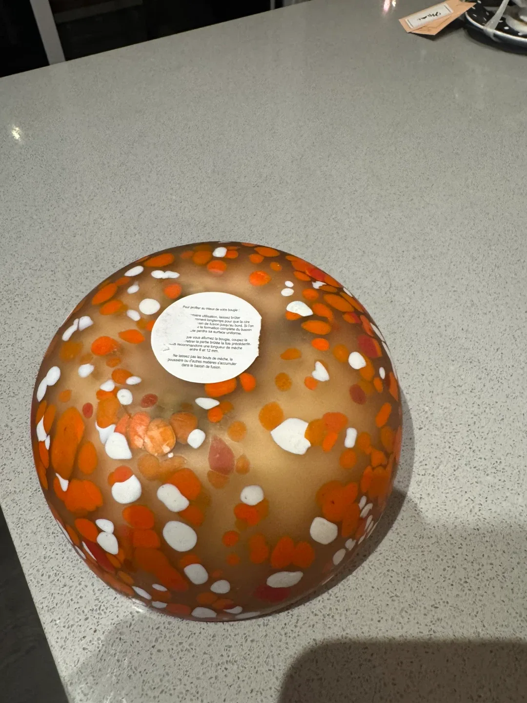 Anthropologie Apricot Jasmine Candle- Brand New, never opened image indicator(3)