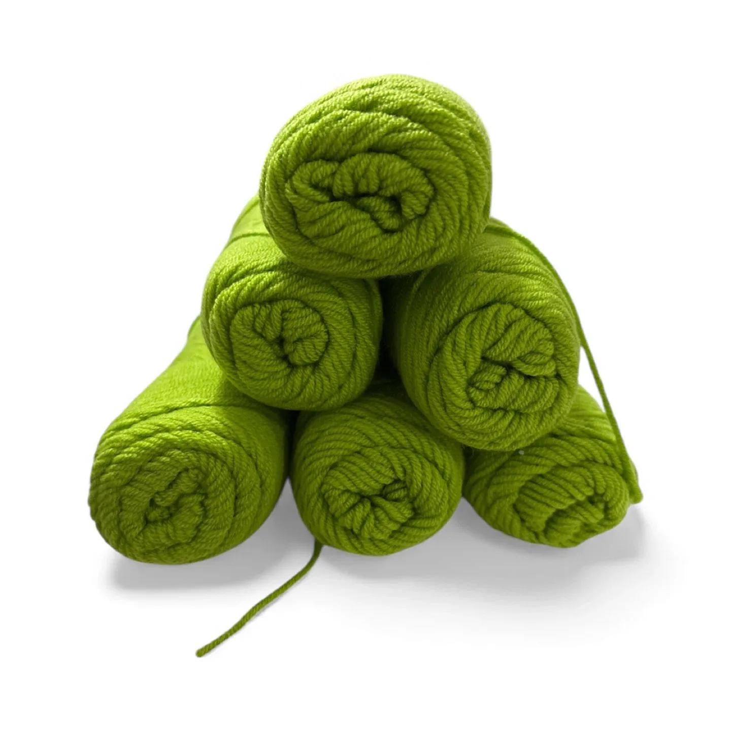 6 Skeins Green Grass Yarn image indicator(3)
