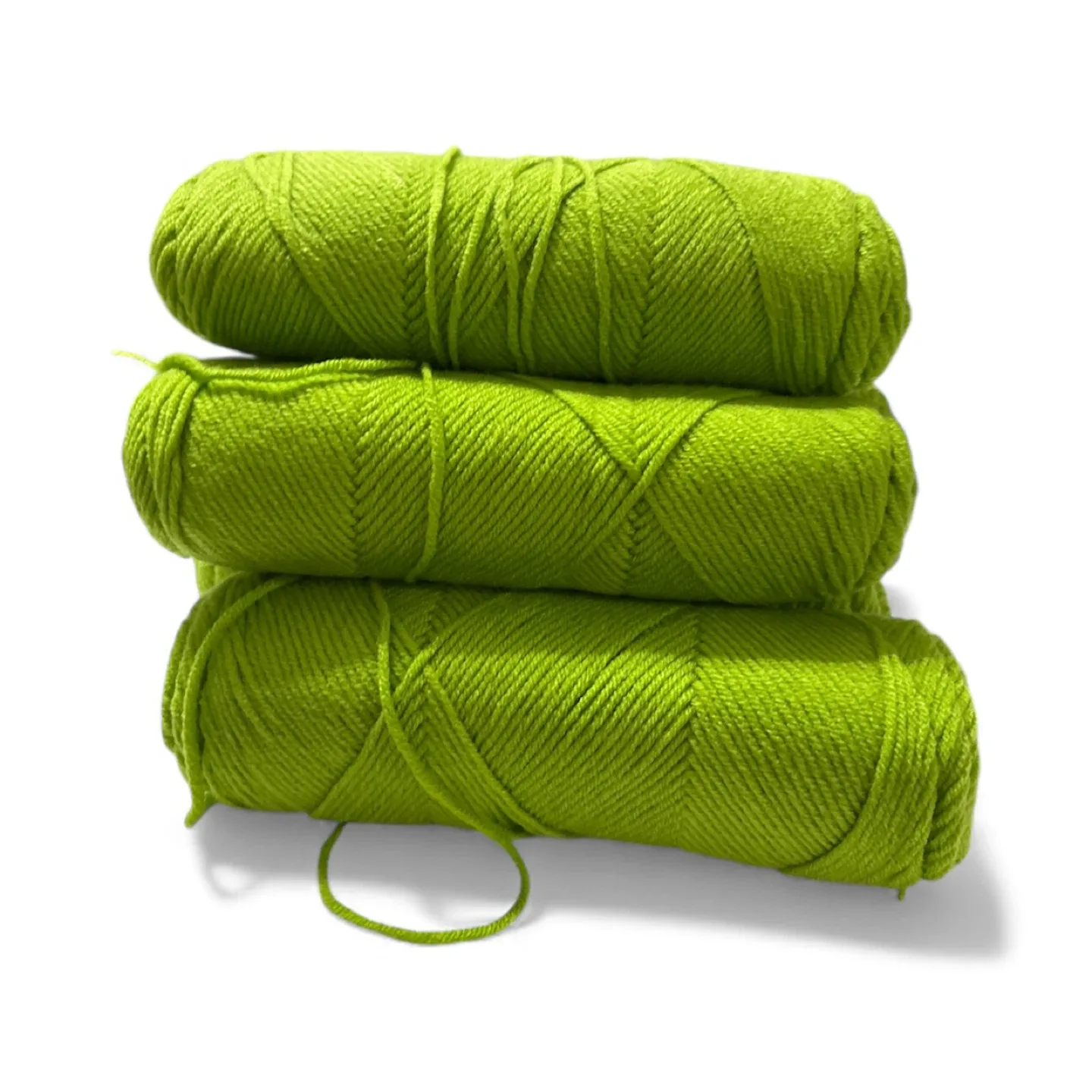 6 Skeins Green Grass Yarn image indicator(2)