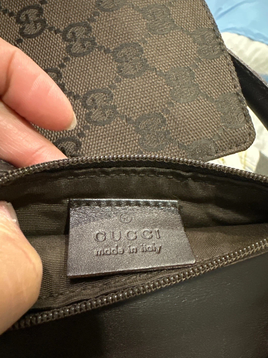 Vintage Gucci Brown Monogram Mini Shoulder Bag - photo 4