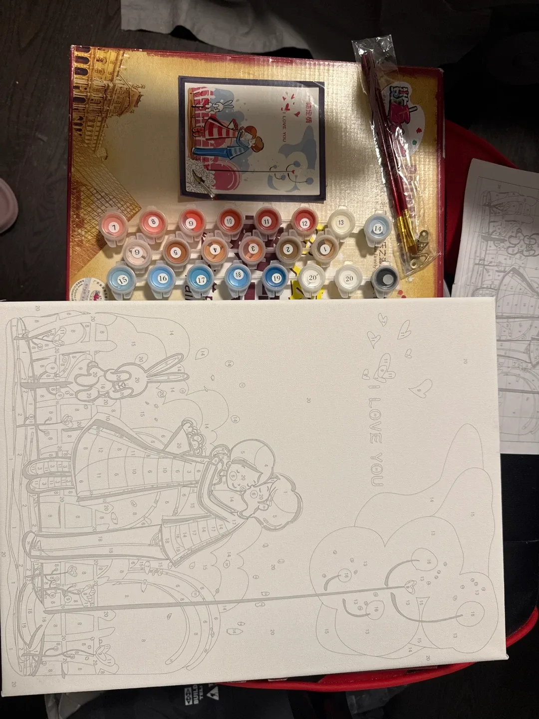 Painting Masters Paint-by-Numbers Kit