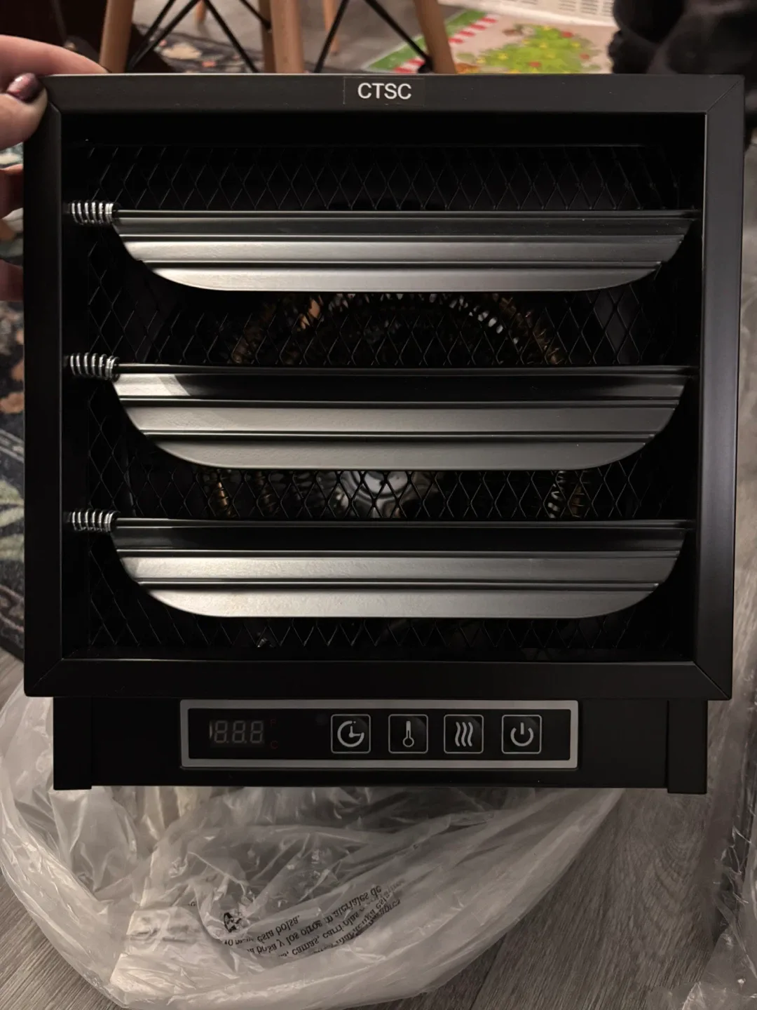 CTSC Black Electric Heater