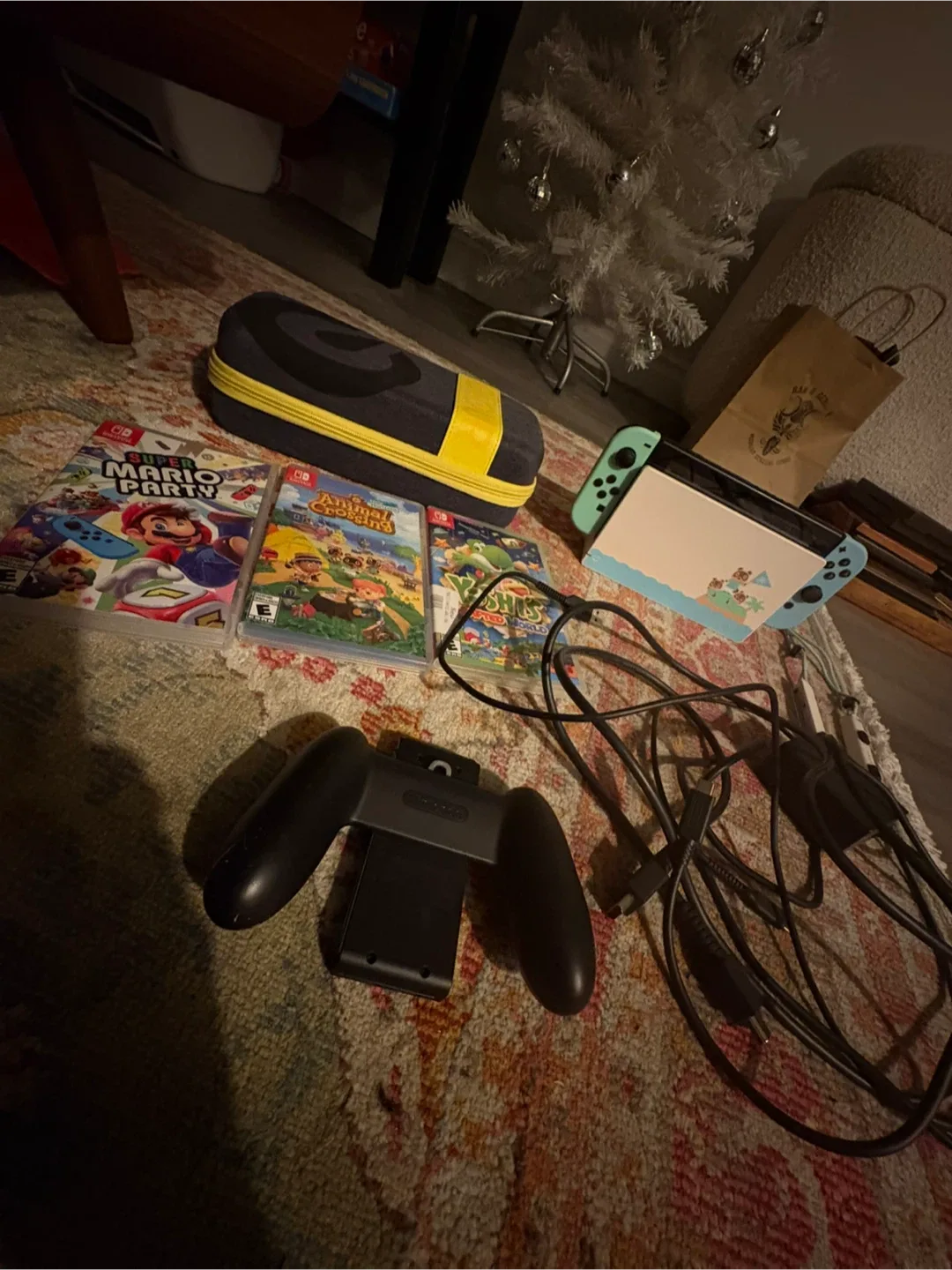 Nintendo Switch Animal Crossing Edition with Games