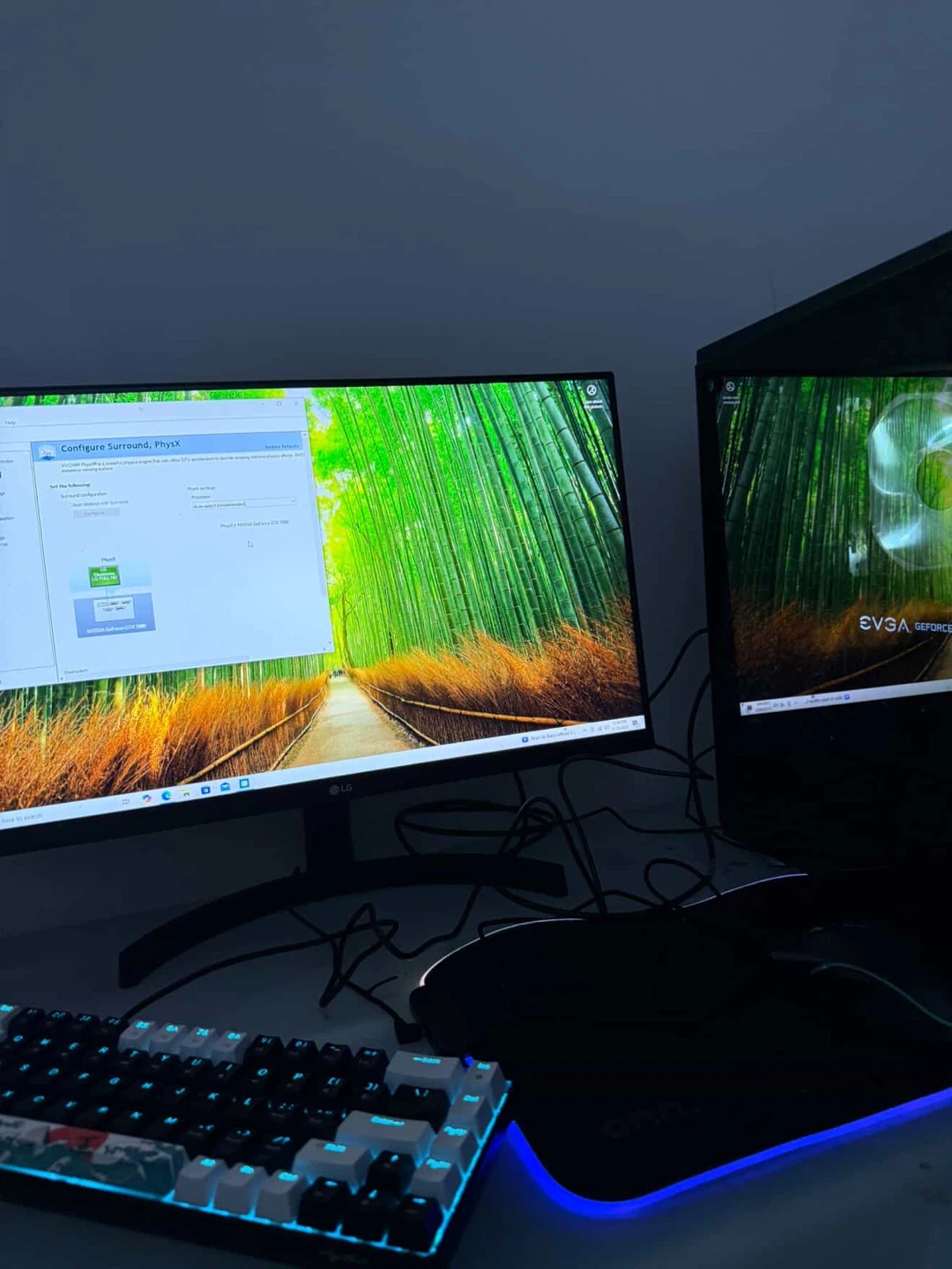 Gaming PC set up