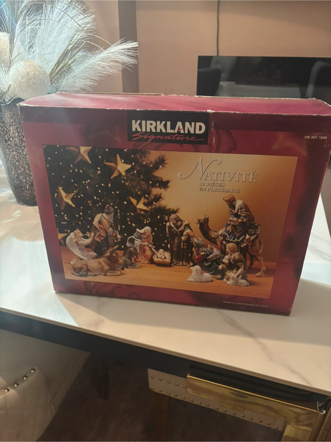 Kirkland Signature Nativity Set - 12 Piece Porcelain - photo 3