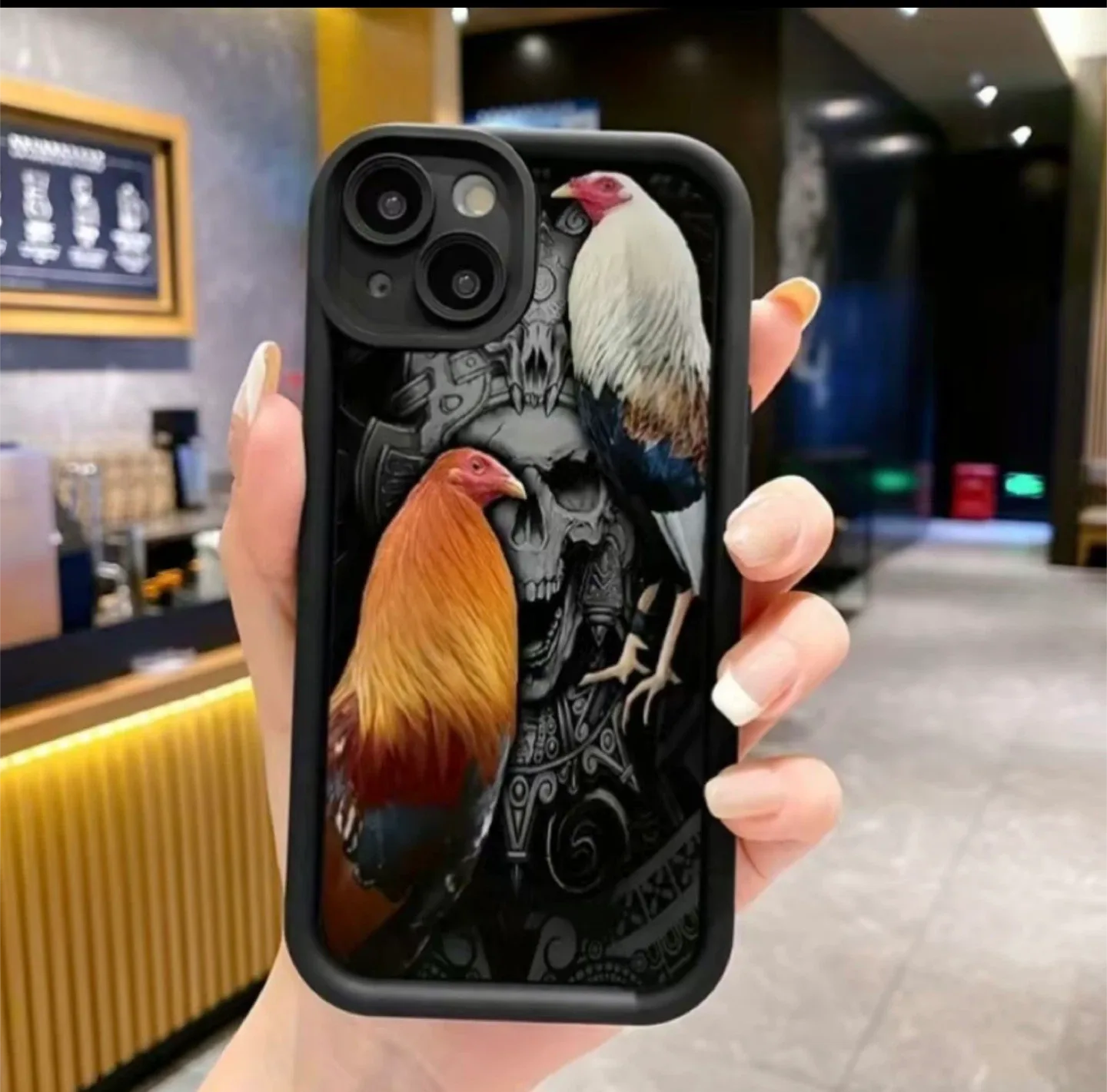 Phone case with rooster design for 11 pro max