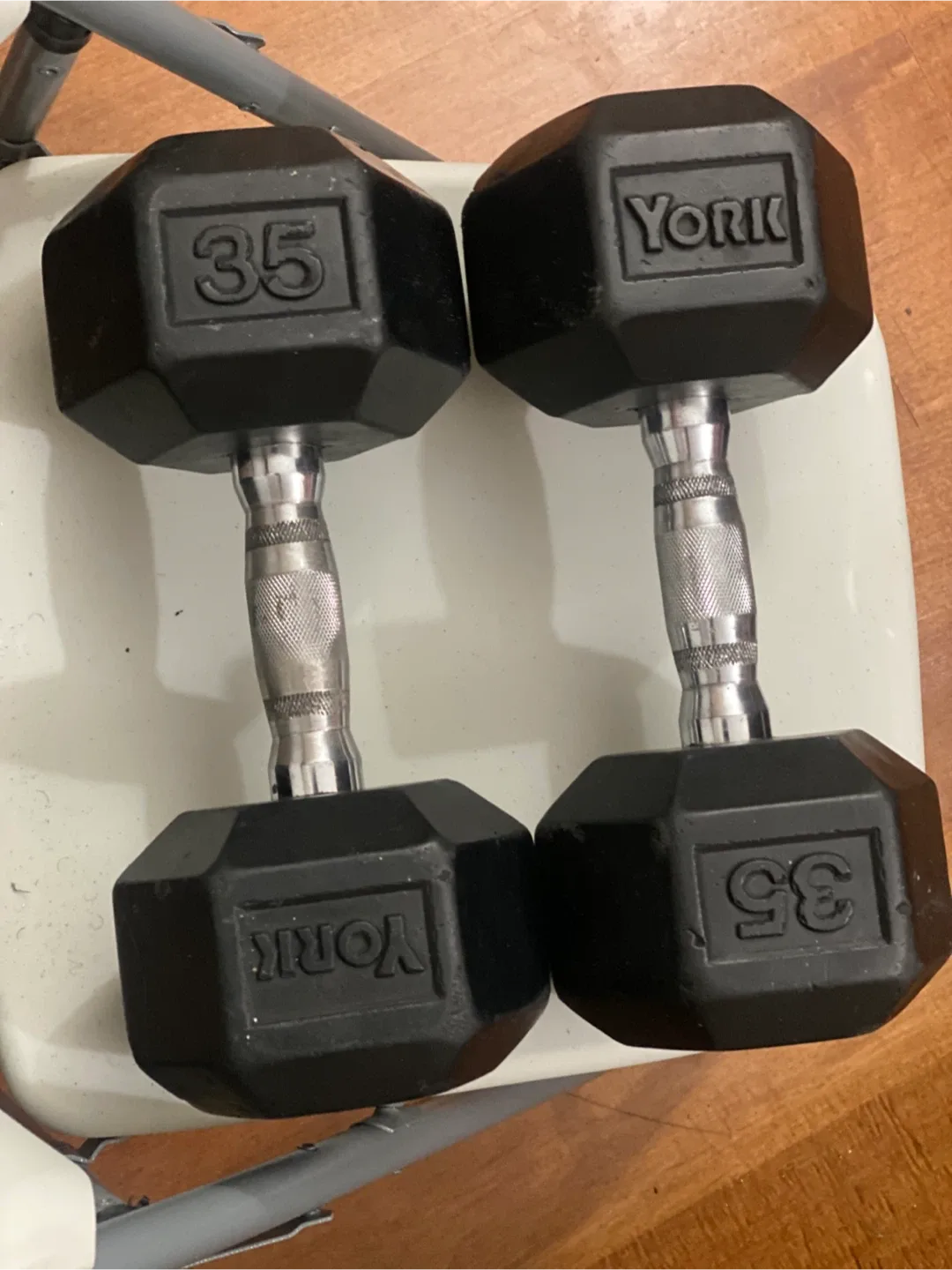 York 35lb Dumbbell Set