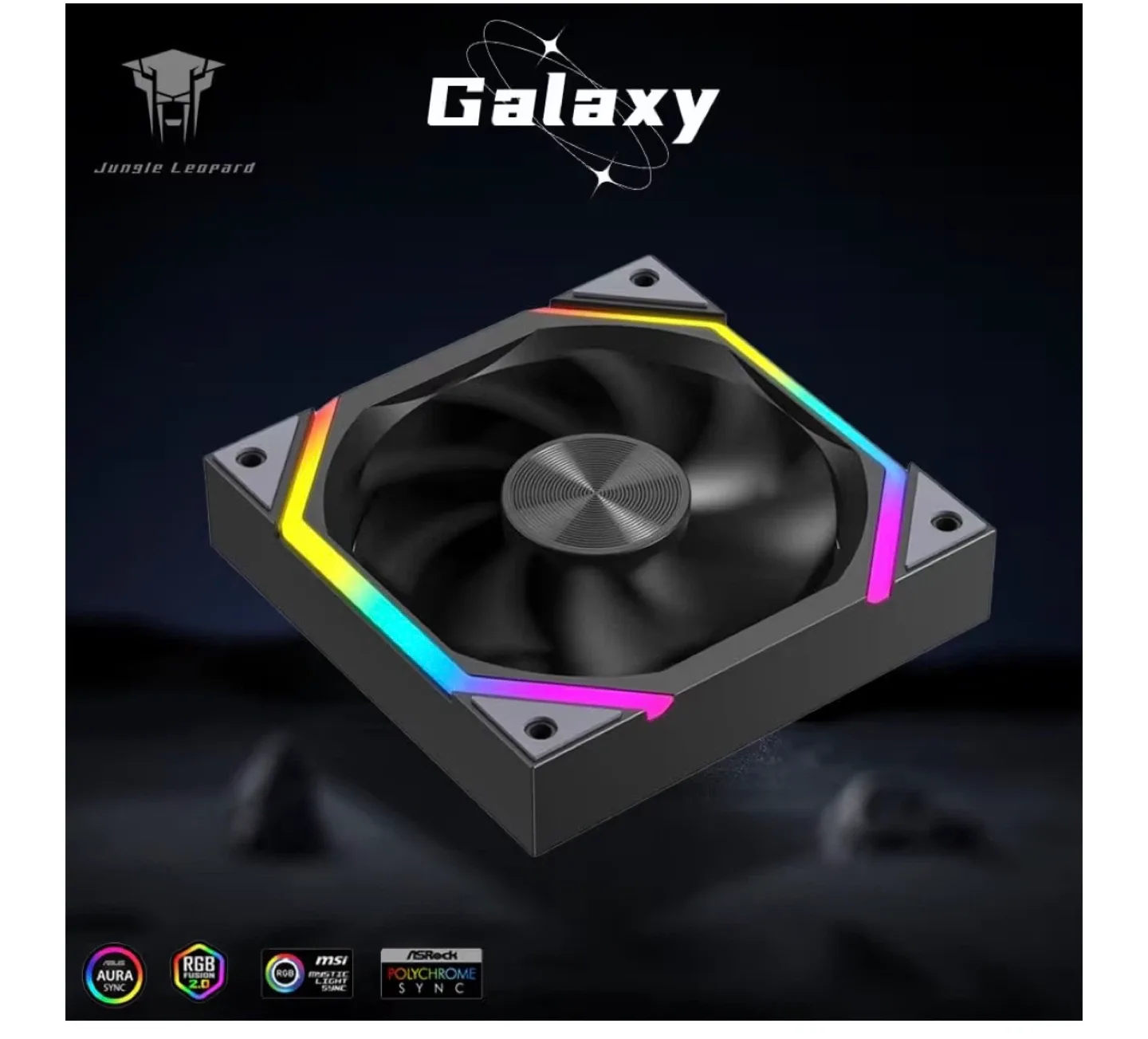 120mm PC CASE Fan ARGB and PWM Case Fans image indicator(4)