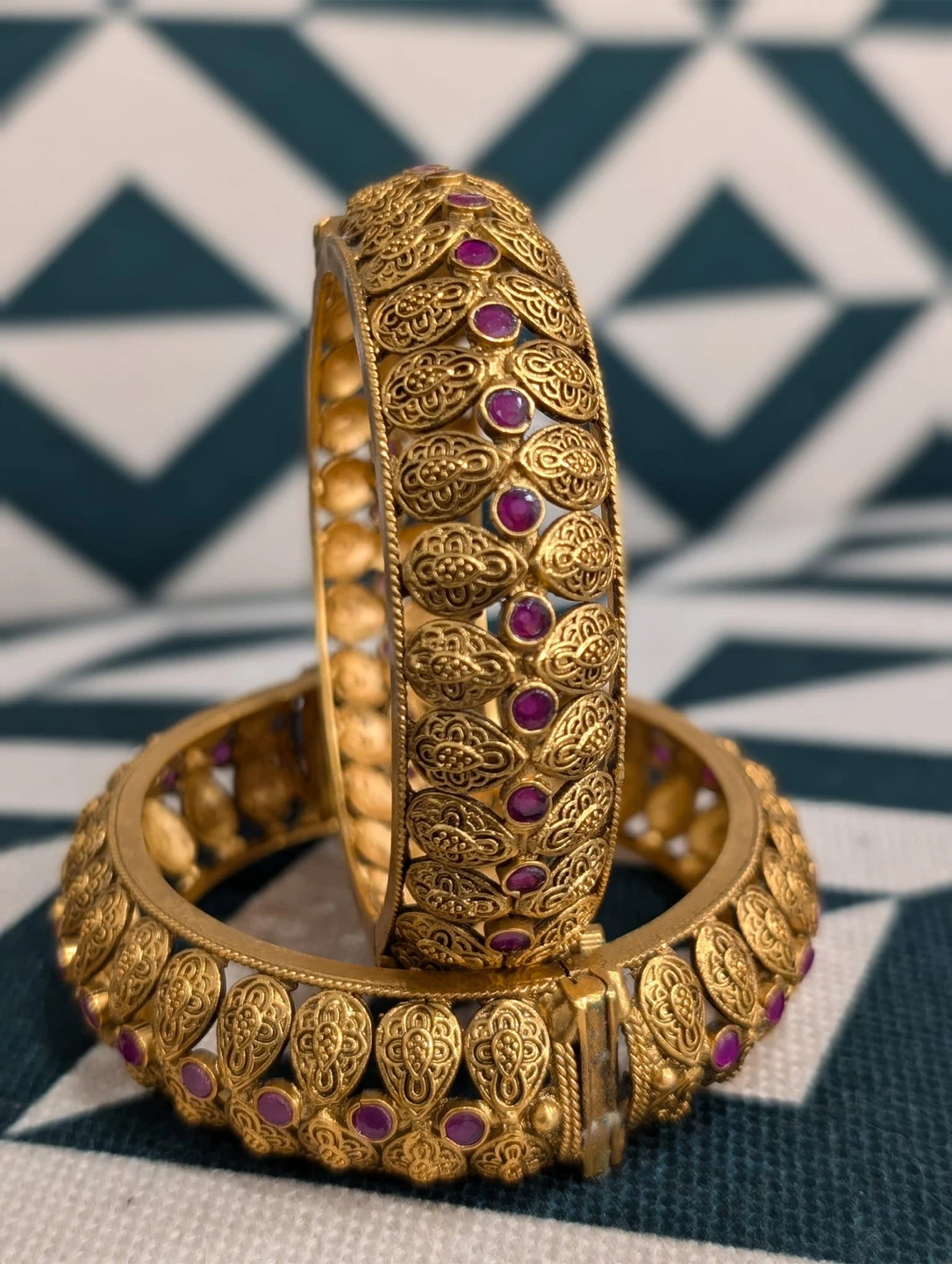 Set of Gold plated Bangles