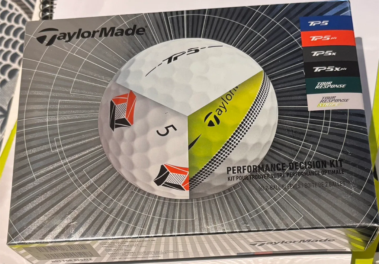 TaylorMade Performance Decision Kit Golf Balls