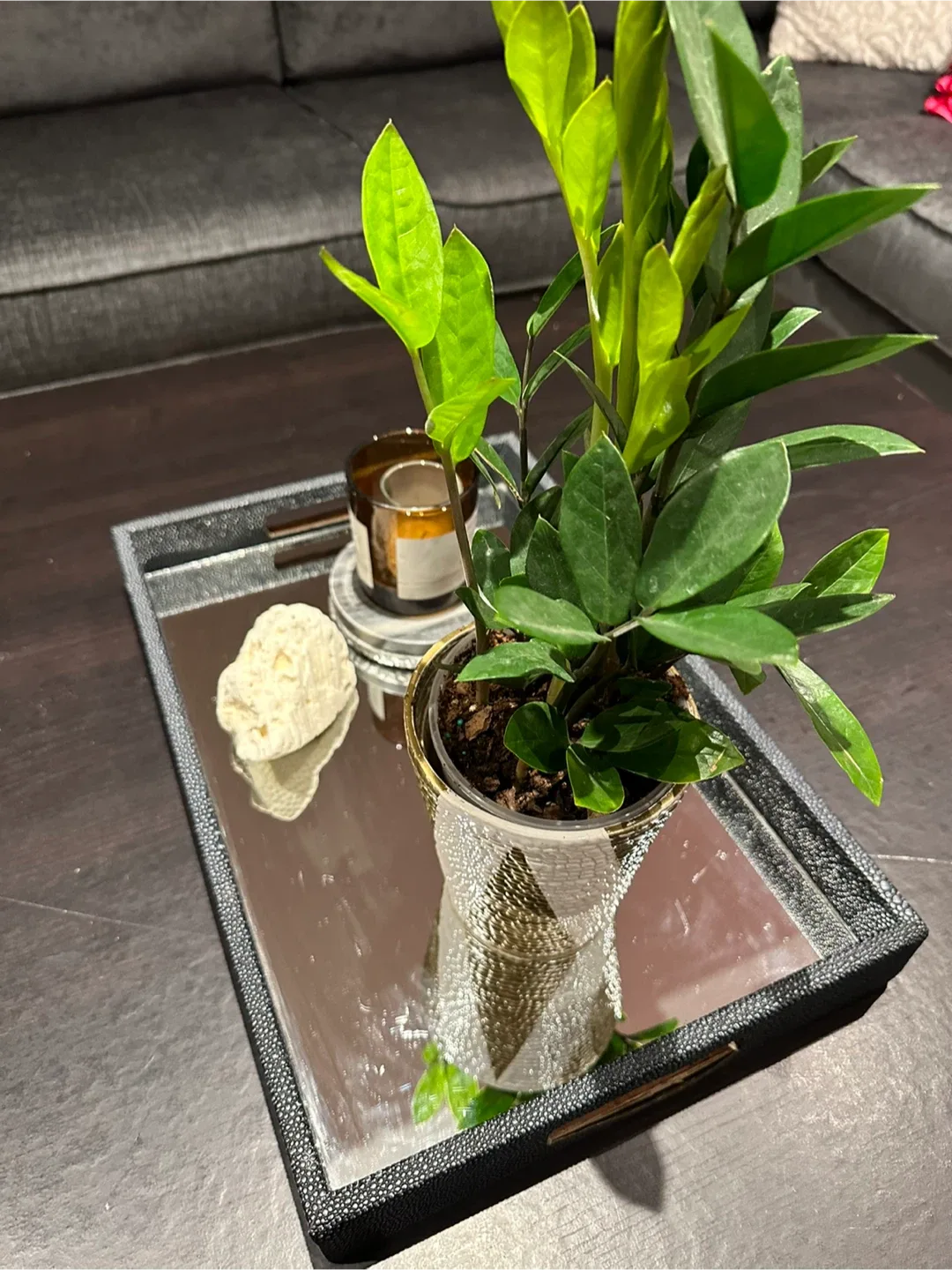 Glass Decor Tray