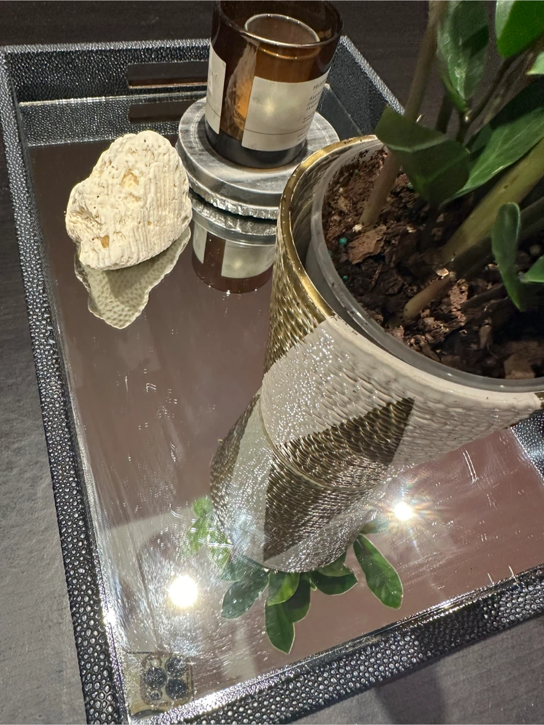 Glass Decor Tray - photo 2