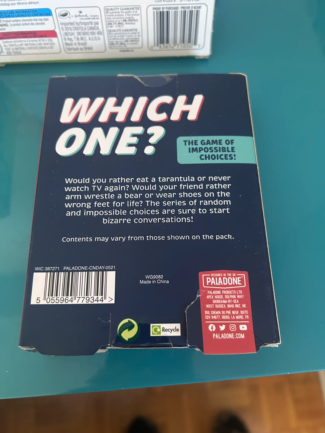 NEW “Which One?” Impossible Choices  Card Game - photo 2
