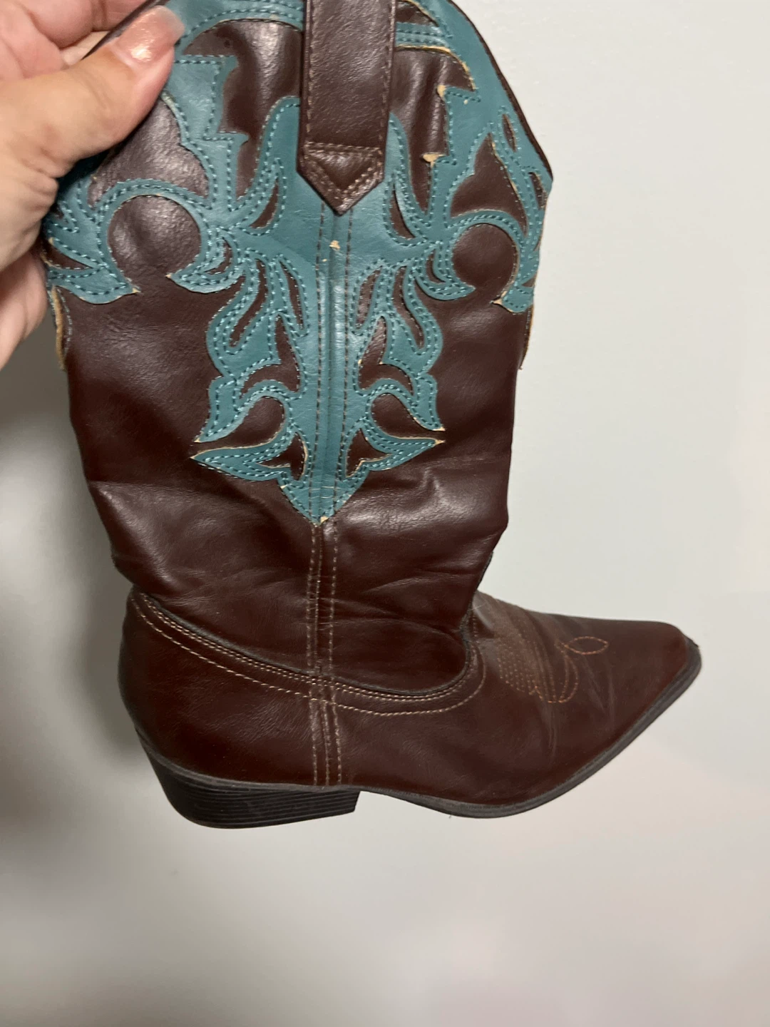 Madden Girl Saddle Brown Pari Boots - Size 8.5 - photo 2