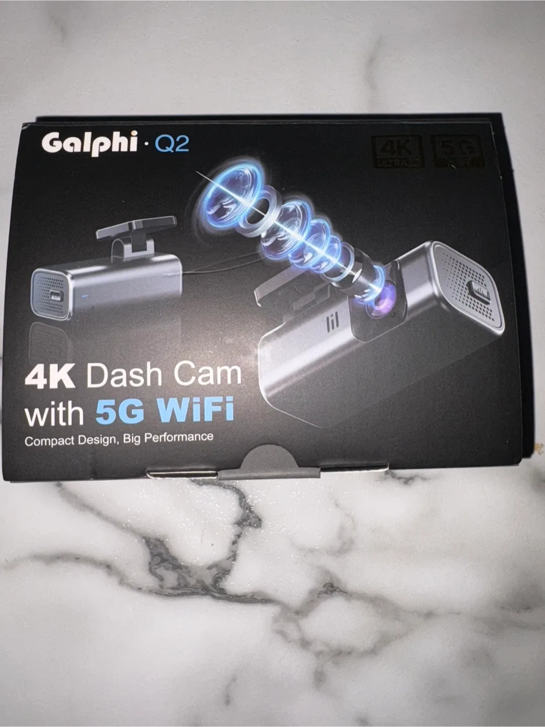 Dash Cam Brand New in the box 4K 5G Mini Dash Cam with 64GB Card image indicator(10)