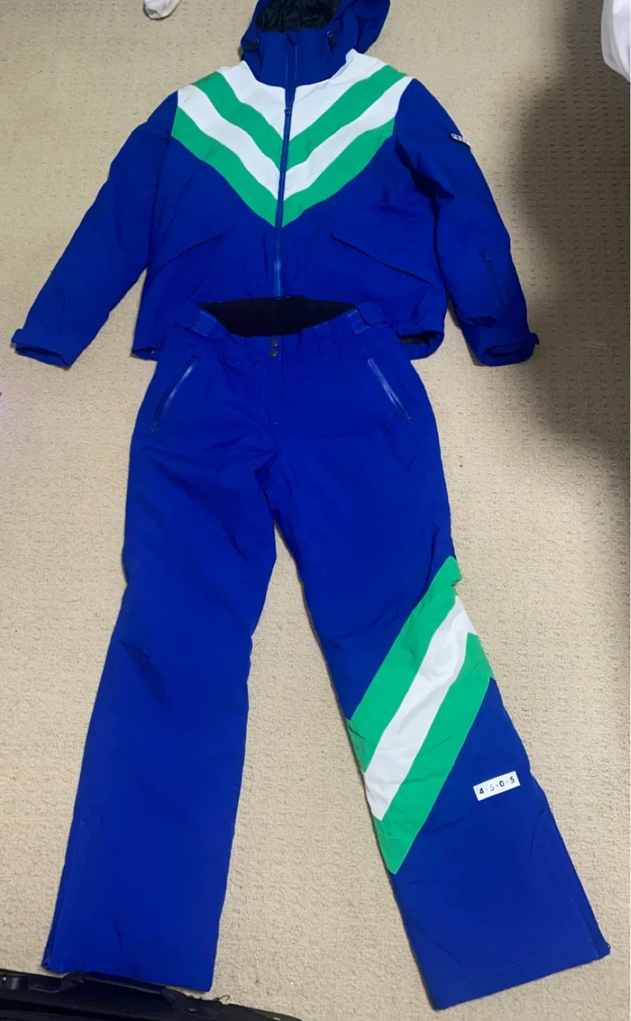 ASOS Snow Ski Suit - Blue - Jacket and Pants #clearout
