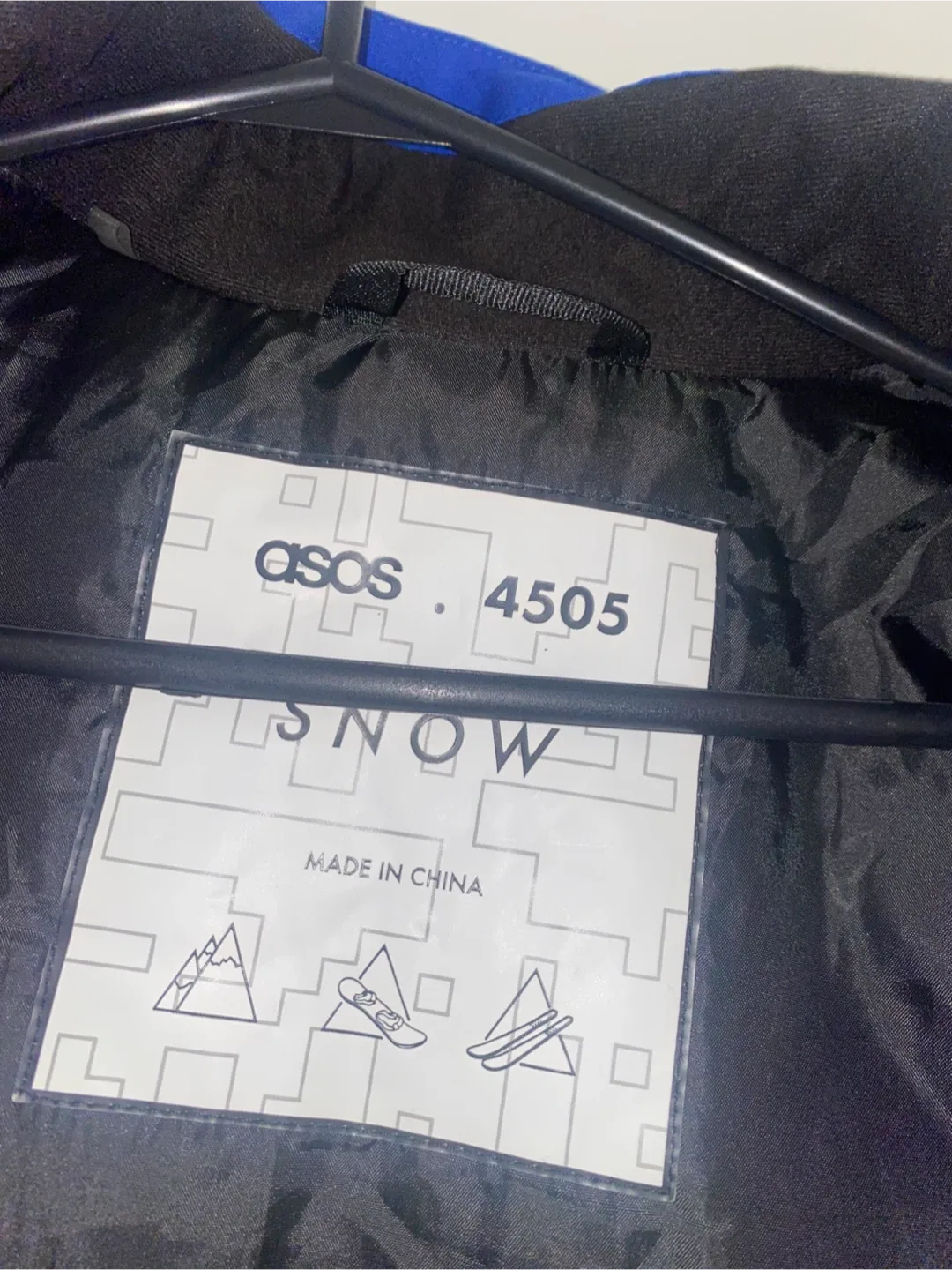 ASOS Snow Ski Suit - Blue - Jacket and Pants #clearout image indicator(4)